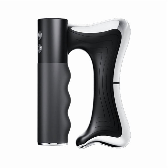 Black Contouring Device For Cellulite Firming And Better Circulation Ergonomic Design Fits Any Body Part Includes Large Capacity Lithium Battery