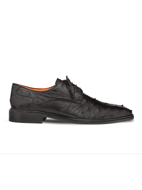 Black Contrast Sole Welt Tillson Exotic Derby Shoe 11.5