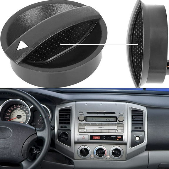 Black Control Knob For 2005-2011 Toyota Tacoma Heater A/C Temperature HVAC Fan
