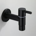 Black Copper Finished Washing Machine Outdoor Garden Faucet Tap Water