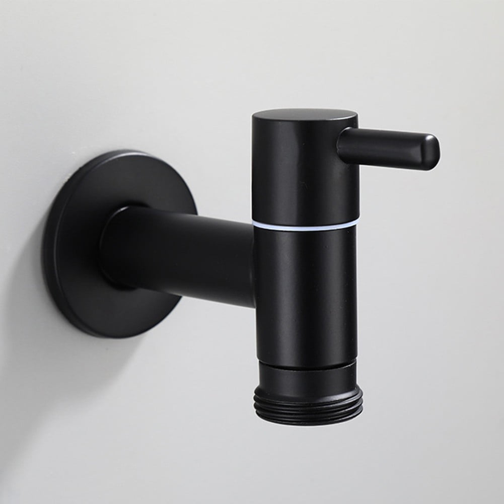 Black Copper Finished Washing Machine Outdoor Garden Faucet Tap Water