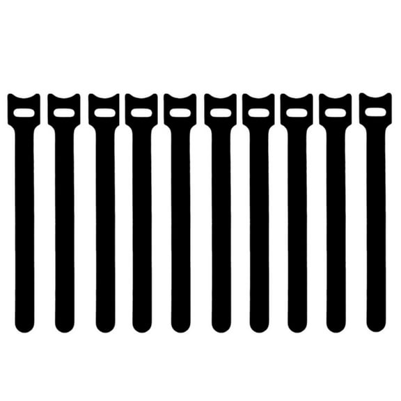 Black Cord Organization Straps,Reusable Cable Ties,Adjustable Cord Straps,Wire Organizer Cord Wrap,Velcro Straps,Cable Organizer,Cord Ties,Wire Management For Organizing Home,Office And Data Centers