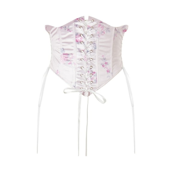 Black Corset Waist Belt for Women, Wide Elastic Belt for Dresses