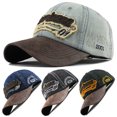 thumbnail image 1 of Black Cotton Baseball Cap for Men and Women Cotton Adjustable Soft Breathable Hats for Casual Wear One Size, 1 of 9