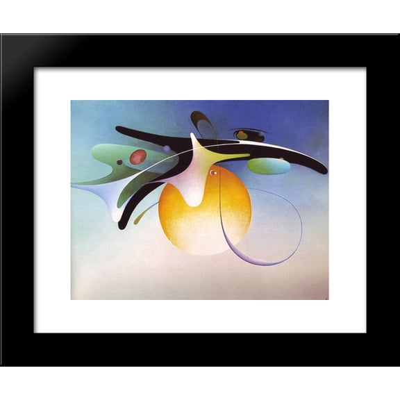 Black Cradle of Bright Life 20x24 Framed Art Print by Naumovski, Vangel