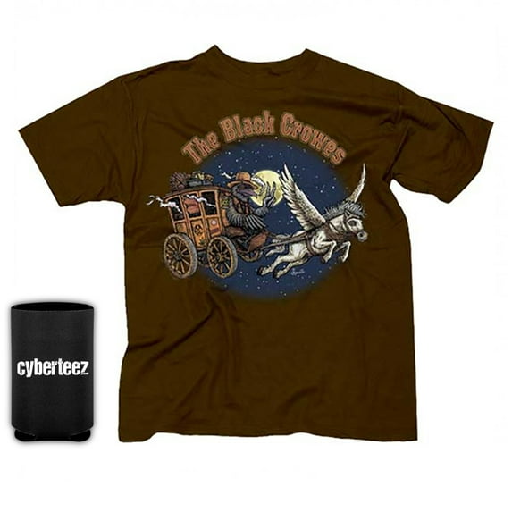 Black Crowes T-Shirt Stage Coach T-Shirt + Coolie (S)