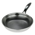 thumbnail image 1 of Black Cube Hybrid Quick Release Stainless Steel Frying Pan with Nonstick Coating, Oven-Safe Cookware, 1 of 6