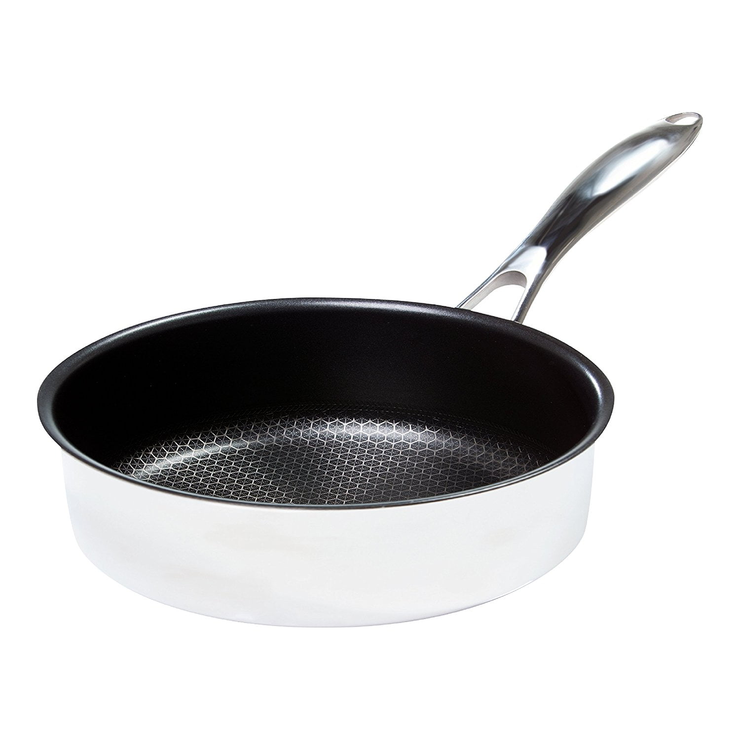Black Cube 4.5 qt. Hybrid Quick Release Saute Pan with Glass Lid BC728 -  The Home Depot