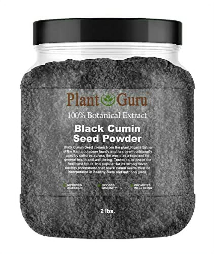 Black Cumin Powder Ground 2 lbs. Jar Nigella Sativa Kalonji 100