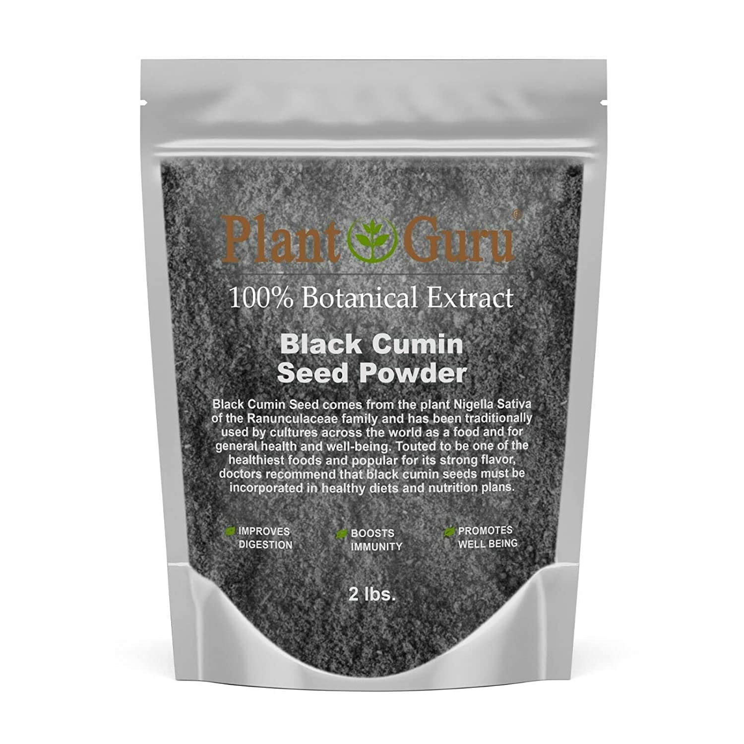 Black Cumin Seed Powder Ground 2 lbs. Bulk - Nigella Sativa - Kalonji 100% Pure Natural Herb Spice.