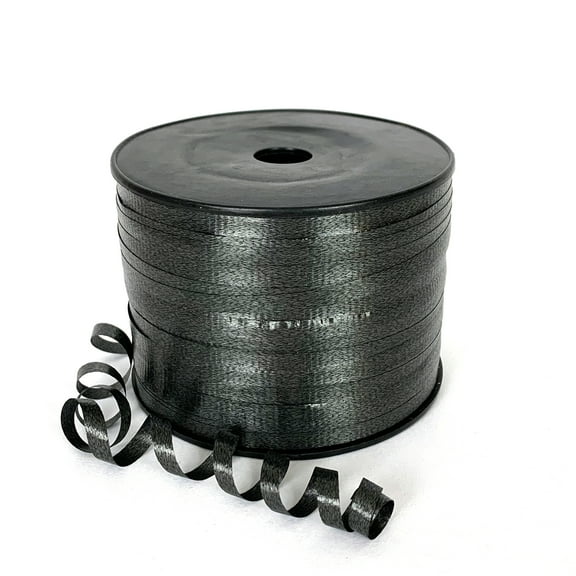 Black Curling Ribbon, 350 Yards by Gwen Studios