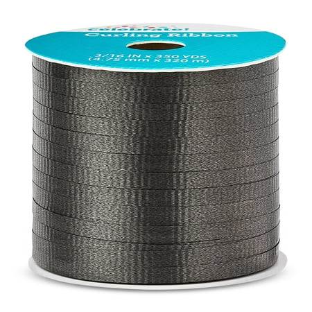 Black Curling Ribbon, 350 yds, by Way To Celebrate