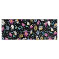 thumbnail image 1 of Black Daisy Flower Colorful Blooms Pattern Kitchen Rug Mat,Kitchen Runner Rugs Non Skid Washable,Decorative Kitchen Floor Mats for Kitchen,Sink,Laundry,17"X47", 1 of 5