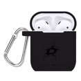 thumbnail image 1 of Black Dallas Stars Debossed Silicone AirPods Case Cover, 1 of 1
