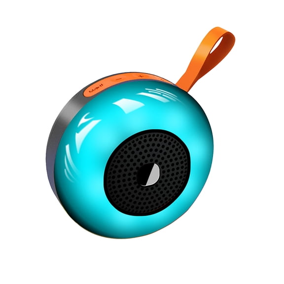 Black Dark Magic Led Bluetooth Speaker Portable Mini Wireless Sound With Tf Card Slot Music Player