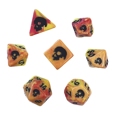 thumbnail image 1 of Black Death Cinderskull | Dnd Dice Set | Dungeons & Dragons | Mork Borg, 1 of 1