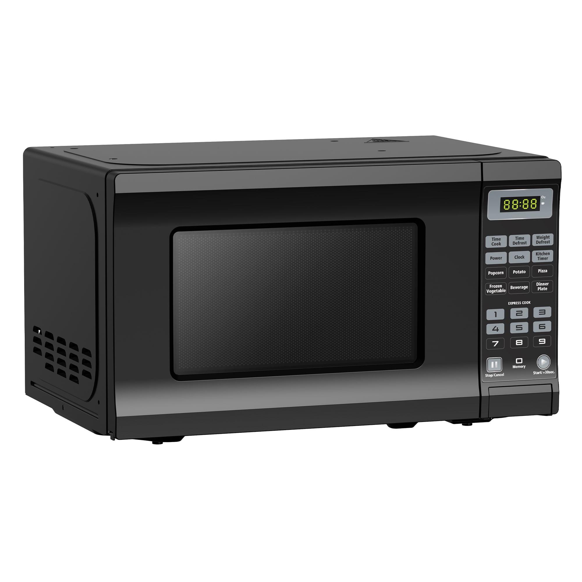 BLACK & DECKER 0.7 Cu. ft. 700 W Compact Microwave Oven, White, with Dry  Erase Door, EM720C2WB 