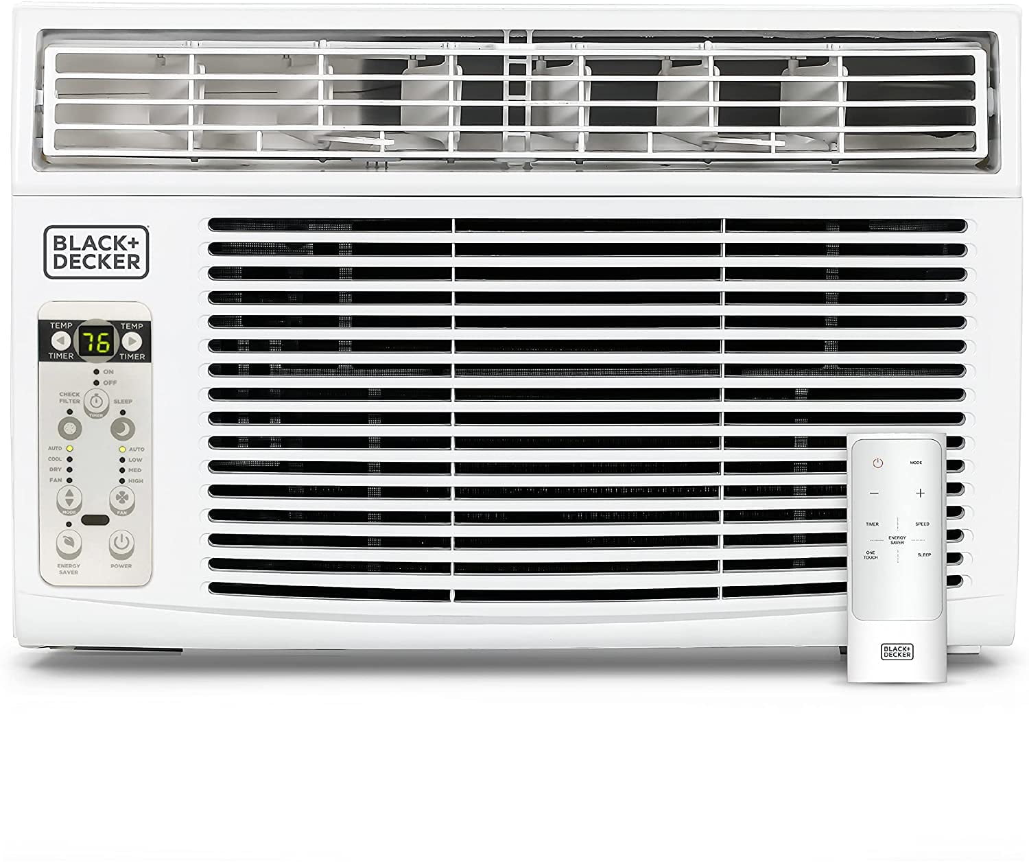 Black+decker BD12WT6 12,000 BTU Window Air Conditioner with Remote in White