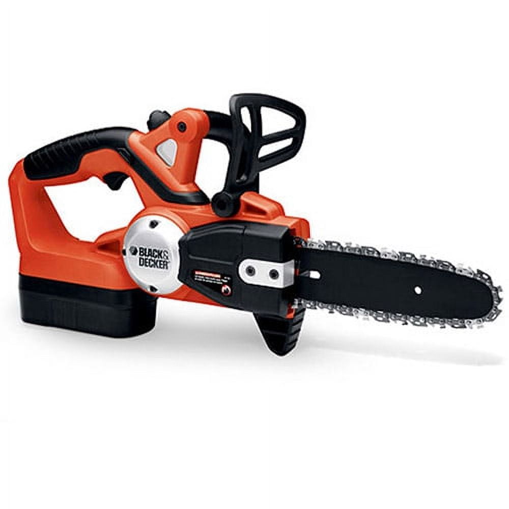 BLACK+DECKER 20-volt Max 8-in Cordless Electric Pole Saw (Battery & Charger  Included) & 20-volt Max 10-in Cordless Electric Chainsaw (Battery
