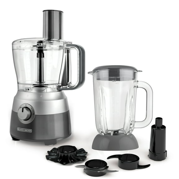 Black + Decker PowerCrush 10-Cup Food Processor with 600-Watt Motor
