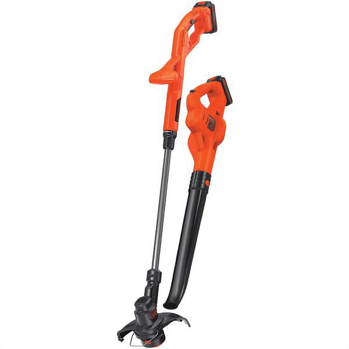 BLACK DECKER Brandclub Black Decker 20 volt Max 10 String Trimmer edger Hard Surface Sweeper 2 Combo Kit