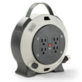 thumbnail image 1 of Black + Decker 20ft. Cord Reel 16AWG 4 Outlets, 1 of 8