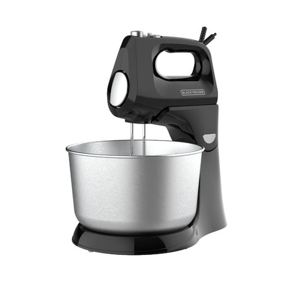 Black + Decker 250 Watt Stand and Hand 2-in-1 Mixer