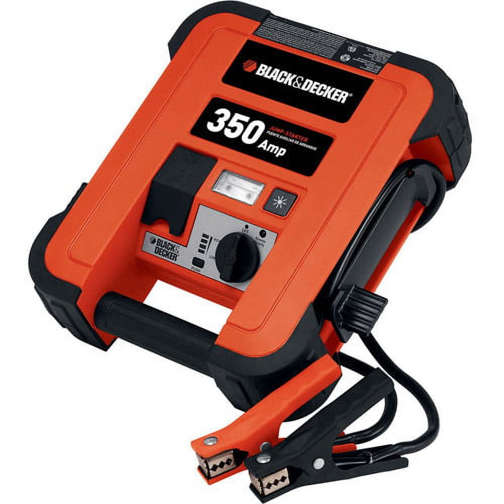 BLACK+DECKER 700 Peak Amp Portable Car Jump Starter with 12-Volt DC outlet  and USB Power J312B - The Home Depot