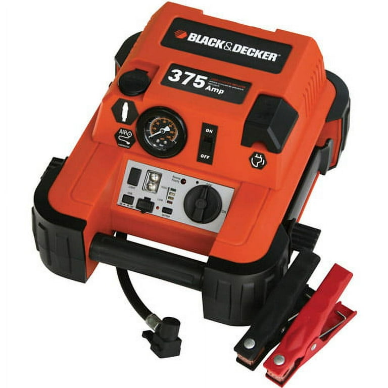 Black & decker start it jump starter air compressor discount