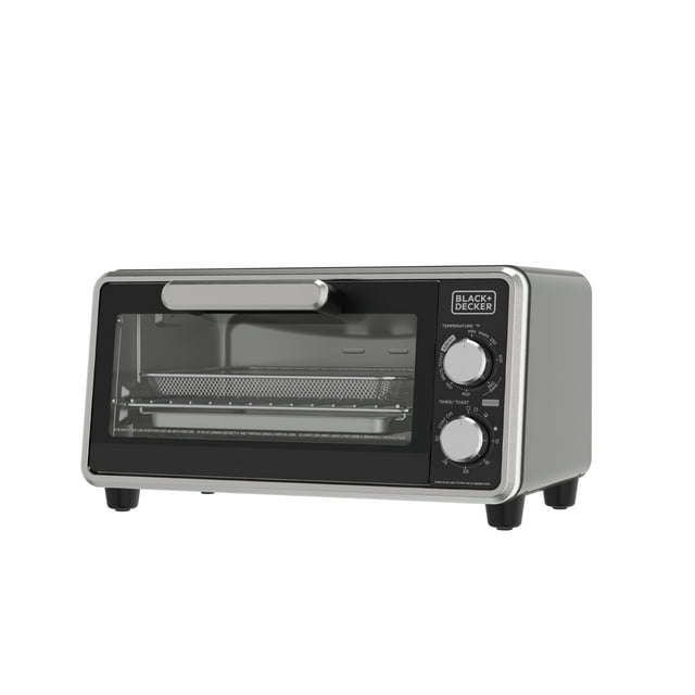 Black+Decker Crisp ‘N Bake PRO Stainless Steel 4-Slice Air Fryer Toaster Oven