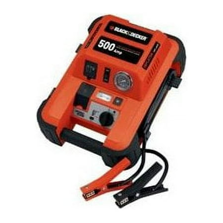 Black & Decker 500-Amp Jumpstart with Inflator