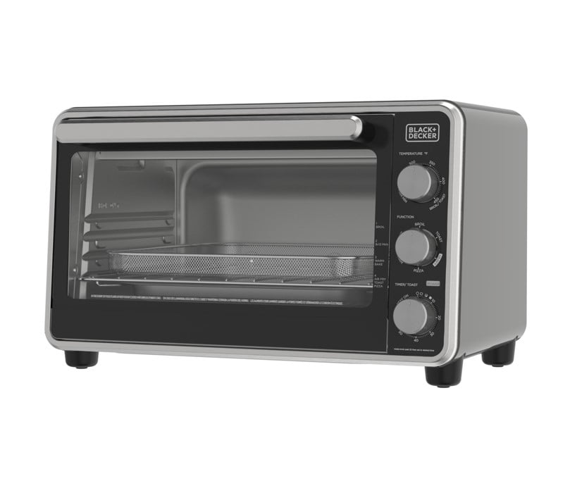 Black + Decker Crisp ‘N Bake™ PRO 6-Slice Air Fry Toaster Oven ...