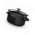 Black+decker 7-quart Digital Slow Cooker With Chalkboard Surface Black & Decker 7-Quart Digital Slow Cooker, Chalkboard - Walmart.com