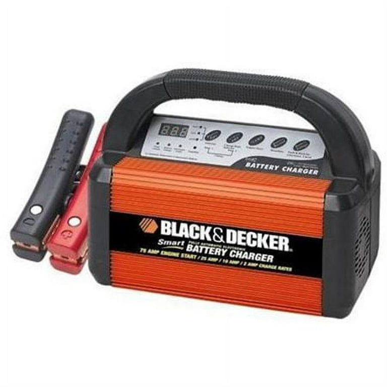 Black & Decker 25 Amp Battery Charger with 75 amp Engine Start