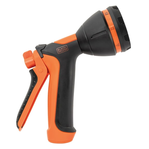 Black & Decker 8-Pattern, Rear Trigger Hose Watering Nozzle