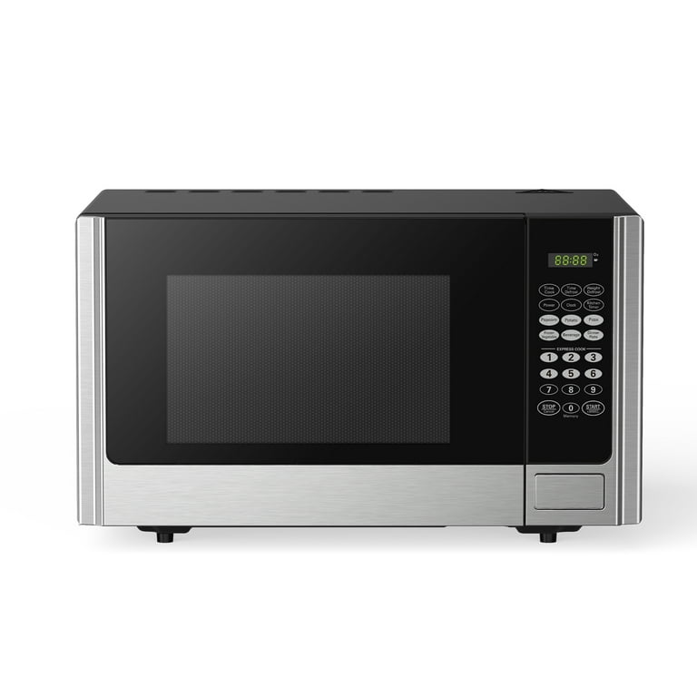 Galaxy 900 Watt Commercial Office Microwave Oven Push Button Controls  Countertop