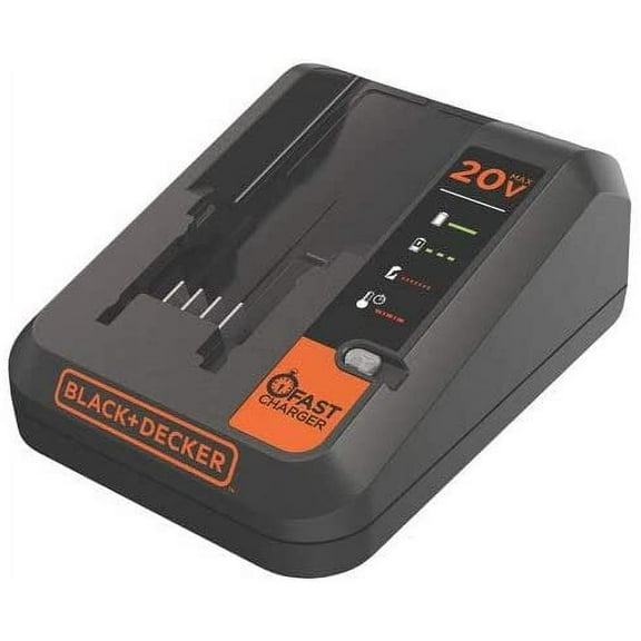 BLACK+DECKER 20V Lithium Ion Charger BDCAC202B - 2 Amp - Black