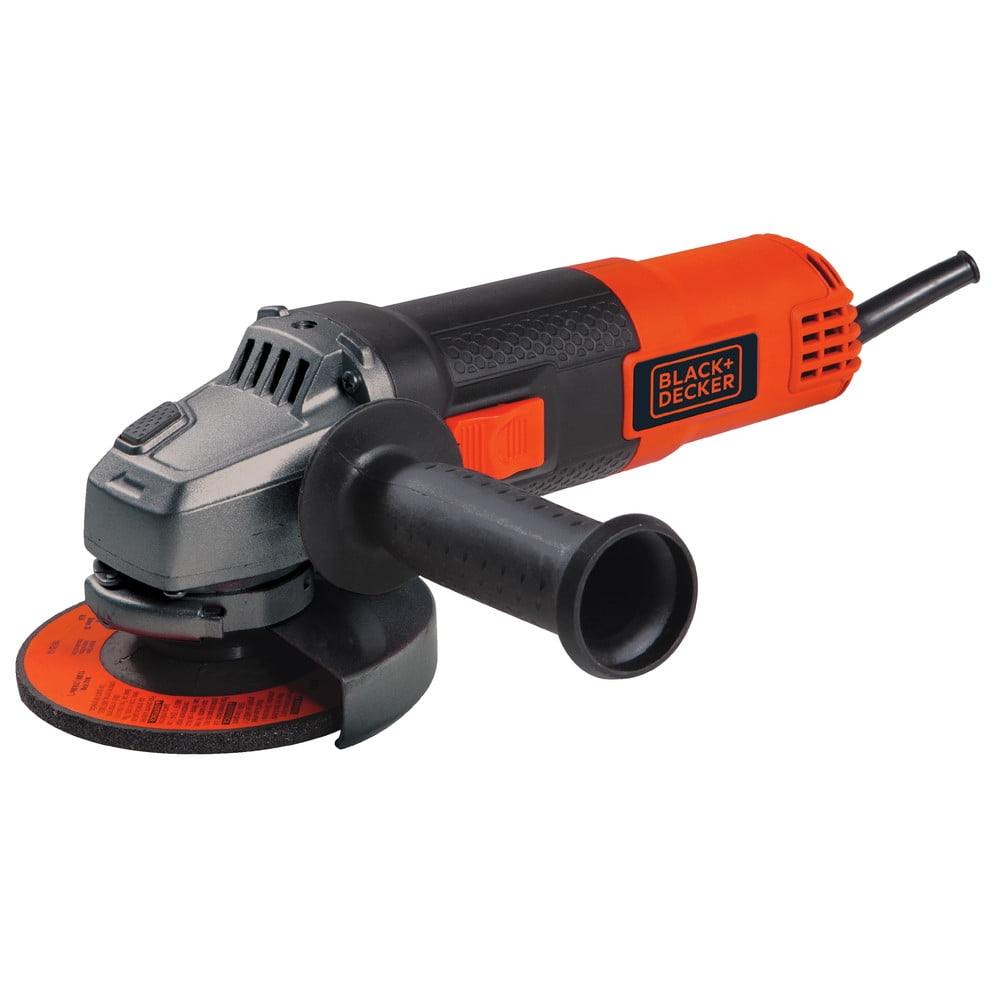 Black Decker BDEG400 4 1 2 in. 6.0 Amp Small Angle Grinder