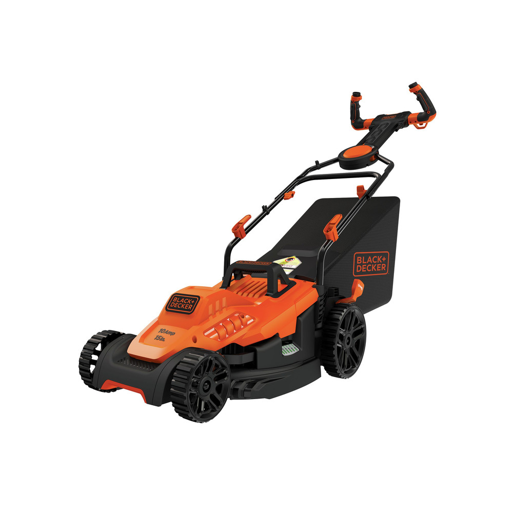 Black & Decker BEMW472ES 120V 10 Amp Brushed 15 in. Corded Lawn Mower with Pivot Control Handle - image 1 of 15