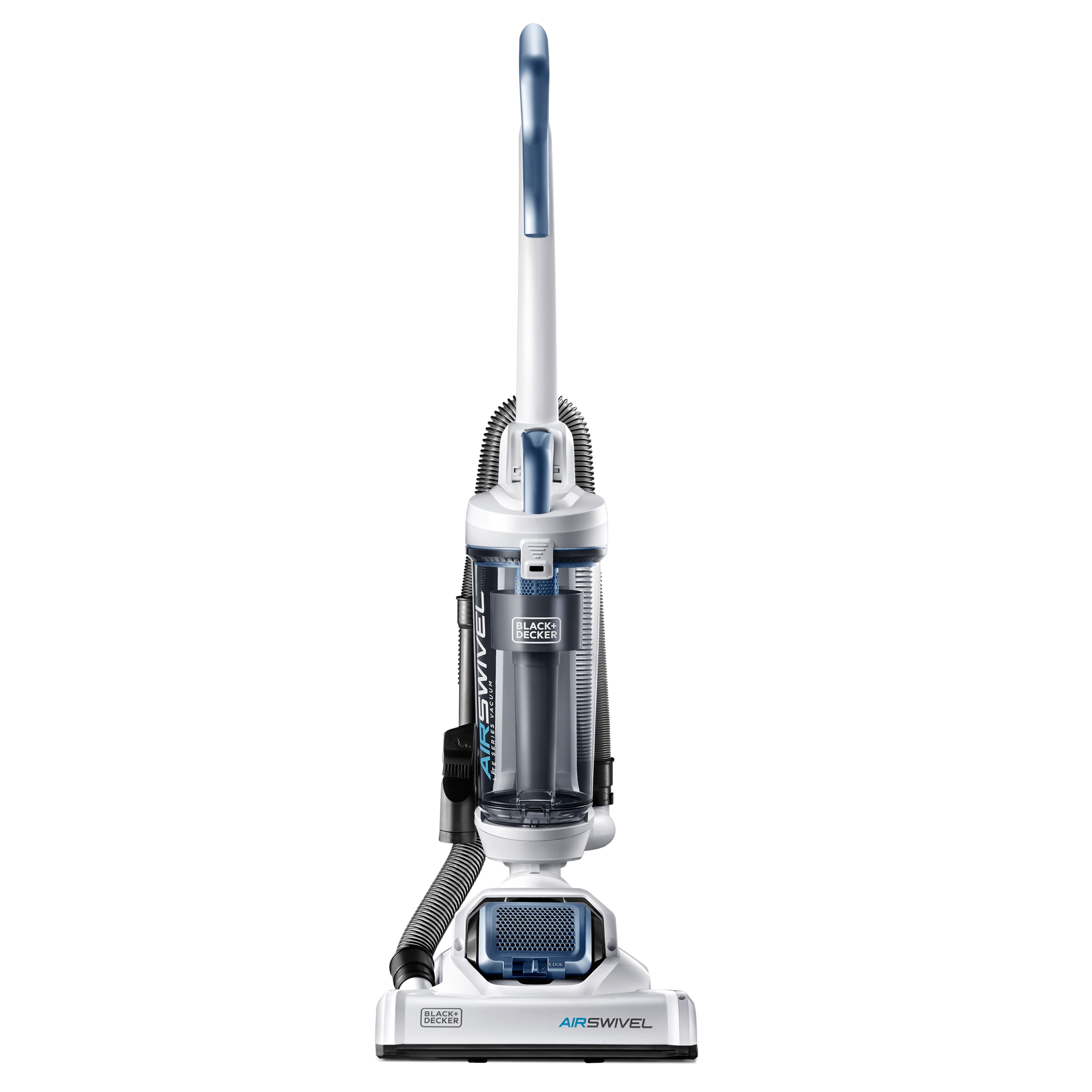 Black + Decker Bagless Air Swivel Upright Vacuum, Red, BDASL107 