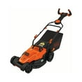 thumbnail image 1 of Black+Decker Bemw482Es Easy Stear 12Amp 17 Electric Mower, 1 of 15