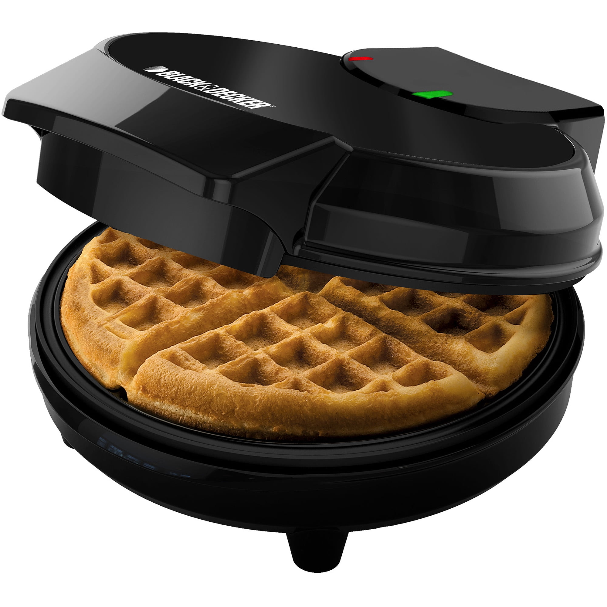 Black & Decker Black Belgian Waffle Maker