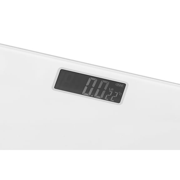 Black & Decker Body Weight Scale without Battery Inside Color: White Size: 280x280x5MM