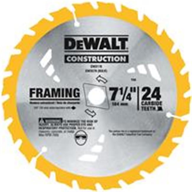 Black & Decker Circular Saw Blade 7.25 in 24T Pack of 10