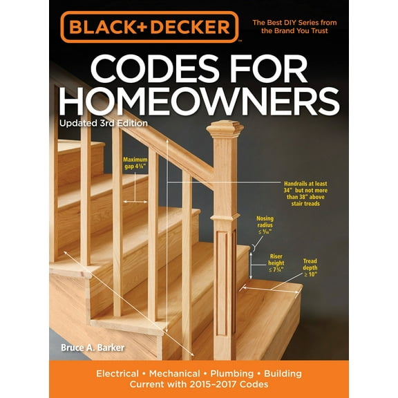 Pre-Owned Black & Decker Codes for Homeowners: Electrical - Mechanical - Plumbing - Building - Current with 2015-2017 Codes (Paperback) 1591869064 9781591869061