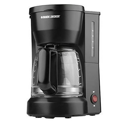 Black & Decker DCM600B 5-Cup Coffeemaker Black