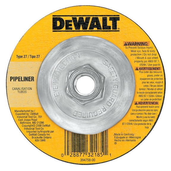 DEWALT Cutting Wheel DW8724 Heavy-Duty - 4 In x 0.035 In x 5/8 In, Pack Of 1