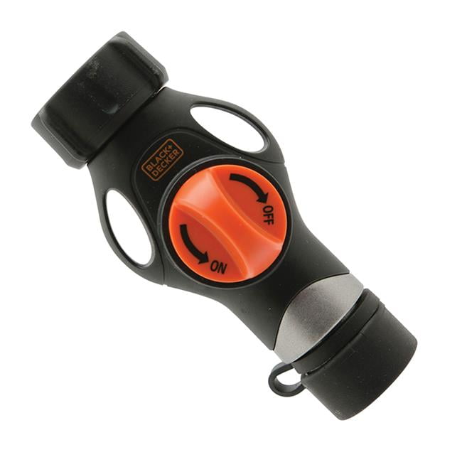 Black & Decker Deluxe Shut-off Hose Connector