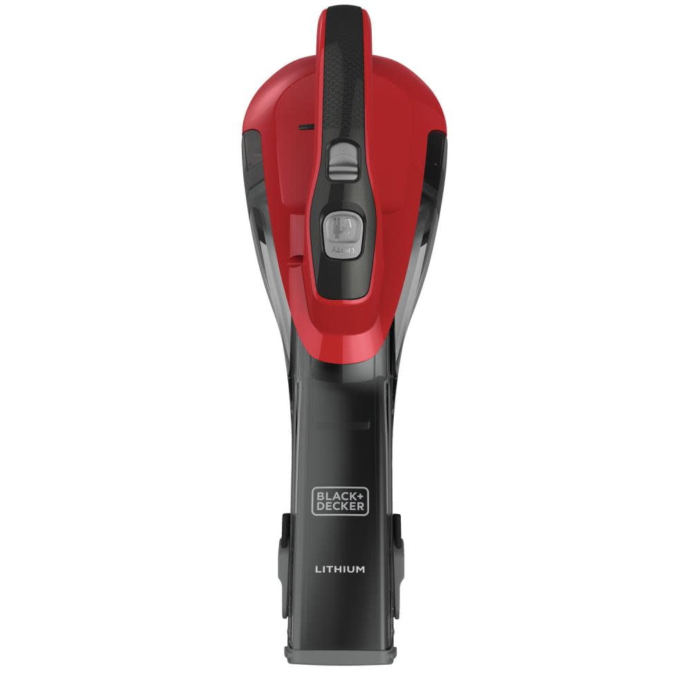  BLACK+DECKER Dustbuster QuickClean Handheld Vacuum, Cordless,  Lightweight & Portable, Ergonomic Design, Red