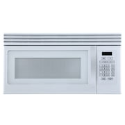 Black+Decker EM044KJN 1.6-Cu. Ft. Over-the-Range Microwave with Top Mount Air Recirculation Vent, Black